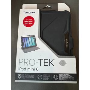 Pro-Tek Rugged Case for iPad Mini 6 / A17 Pro – Stand, Pencil Holder, Auto Wake